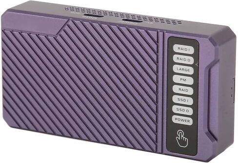 Keenso Hard Disk Disk Cinete External Case 20Gbps Dual Bay for Professional Use of High Speed Data Transmission in Saudi Arabia