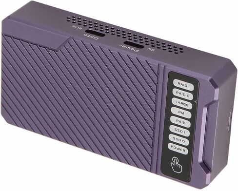 Keenso Hard Disk Disk Cinete External Case 20Gbps Dual Bay for Professional Use of High Speed Data Transmission in Saudi Arabia