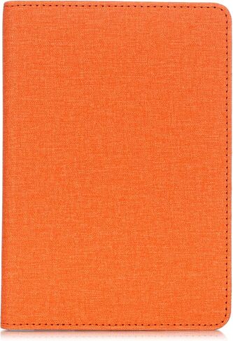 حافظة لجهاز Kindle Paperwhite مقاس 7 بوصات/6.8 بوصات (الجيل الثاني عشر/الحادي عشر - 2024/2021) وإصدار Kindle Colorsoft Signature Edition، غطاء حامل مغناطيسي قابل للطي مع تنبيه/نوم تلقائي وحزام يد (برتقالي) in Saudi Arabia