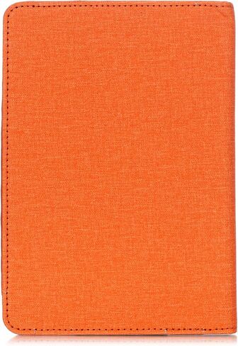 حافظة لجهاز Kindle Paperwhite مقاس 7 بوصات/6.8 بوصات (الجيل الثاني عشر/الحادي عشر - 2024/2021) وإصدار Kindle Colorsoft Signature Edition، غطاء حامل مغناطيسي قابل للطي مع تنبيه/نوم تلقائي وحزام يد (برتقالي) in Saudi Arabia