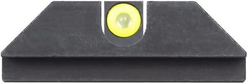 مجموعة رؤية ليلية من Night Fision Tritium لـ Glock 17/17L/19/22-28/31-35/37-39/45 - رؤية أمامية مثالية مع حلقة نهارية إضافية - خيارات ألوان الحلقة الأمامية - أنماط رؤية مختلفة in Kuwait