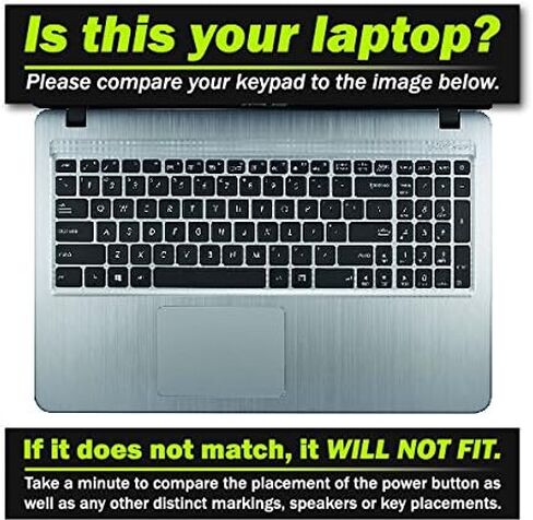 غلاف MightySkins متوافق مع Asus VivoBook X540SA X540LA مقاس 15.6 بوصة غطاء لاصق جلدي مموه رقميًا in Saudi Arabia