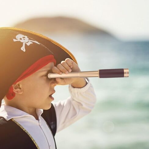 High Magnification Monocular Telescope Portable Retractable Outdoor Use Telescope with Body for Camping Hiking Bird Watching in Kuwait