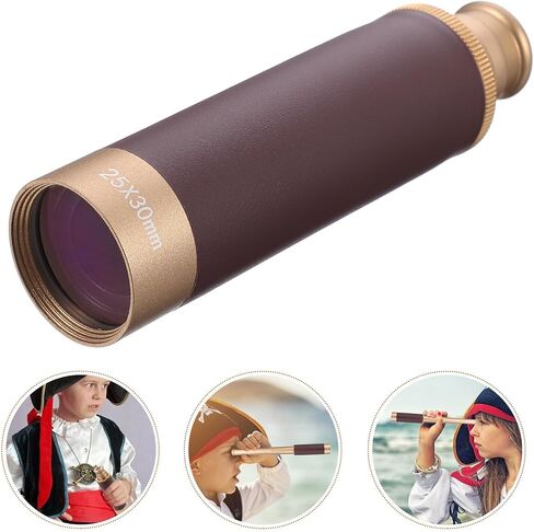 High Magnification Monocular Telescope Portable Retractable Outdoor Use Telescope with Body for Camping Hiking Bird Watching in Kuwait