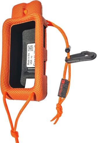 Case Cover Designed to fit Garmin Alpha 200i, Made in The USA Orange in Saudi Arabia