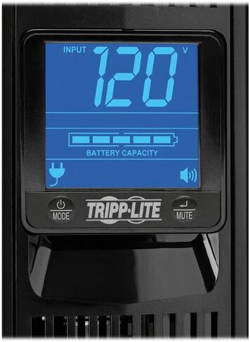 Eaton Tripp Lite SMART1500LCD 1500VA 900W UPS Backup, Line-Interactive Sine Wave AVR, LCD, 8 NEMA 5-15 Outlets, USB/DB9, 2U Rack/Tower, ACE 3 Year Warranty Included in Saudi Arabia