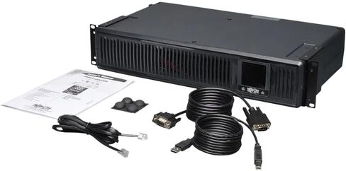 Eaton Tripp Lite SMART1500LCD 1500VA 900W UPS Backup, Line-Interactive Sine Wave AVR, LCD, 8 NEMA 5-15 Outlets, USB/DB9, 2U Rack/Tower, ACE 3 Year Warranty Included in Saudi Arabia
