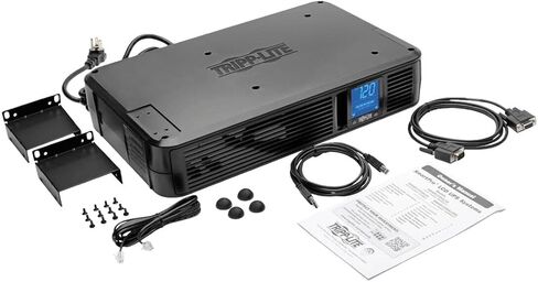 Eaton Tripp Lite SMART1500LCD 1500VA 900W UPS Backup, Line-Interactive Sine Wave AVR, LCD, 8 NEMA 5-15 Outlets, USB/DB9, 2U Rack/Tower, ACE 3 Year Warranty Included in Saudi Arabia