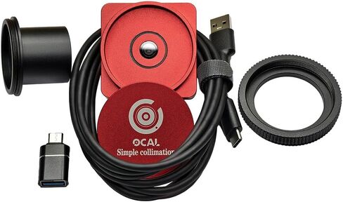 أداة موازنة إلكترونية OCAL PRO V4.0 للتلسكوبات النيوتونية وSCT، محاذاة محورية عالية الدقة 0.08 مم، التحكم في تطبيق الهاتف الذكي، أداة تصادم علم الفلك عالية الدقة MOS للتصوير الفلكي in Kuwait