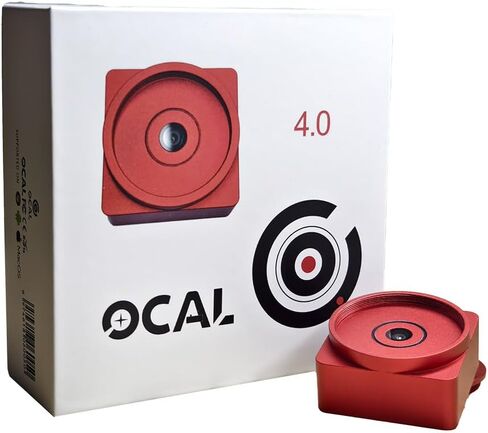 أداة موازنة إلكترونية OCAL PRO V4.0 للتلسكوبات النيوتونية وSCT، محاذاة محورية عالية الدقة 0.08 مم، التحكم في تطبيق الهاتف الذكي، أداة تصادم علم الفلك عالية الدقة MOS للتصوير الفلكي in Kuwait