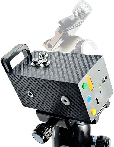 OrionU Star Tracking Equatorial Mount، جهاز تعقب أسترو بعمود فولاذي مزدوج اللولب مع مؤشر قطبي عالي السطوع، تحكم ESP32 ثنائي النواة، سعة تحميل 4 كجم للتصوير الفلكي للسماء العميقة والفاصل الزمني in Kuwait
