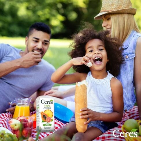 Ceres 100% All Natural Pure Fruit Juice Blend, Passion Fruit - Gluten Free, Rich in Vitamin C, No Added Sugar or Preservatives, Cholesterol Free - 33.8 FL OZ (Pack of 1) in Saudi Arabia