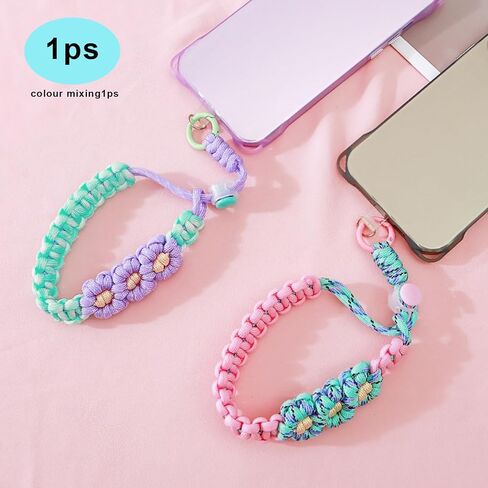 Braided Phone Lanyard, Adjustable Cell Phone Hanging Cord, Hand Wrist Strap Lanyard Compatible with Mobile Phone, Camara in Saudi Arabia