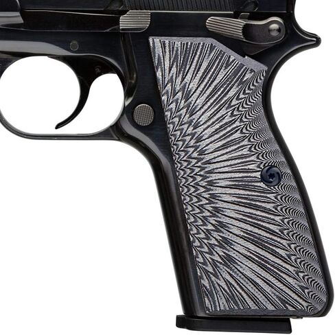 Guuun G10 Grips for Browning Hi Power and Tisas Regent BR9, Sunburst Tactical Texture in Saudi Arabia