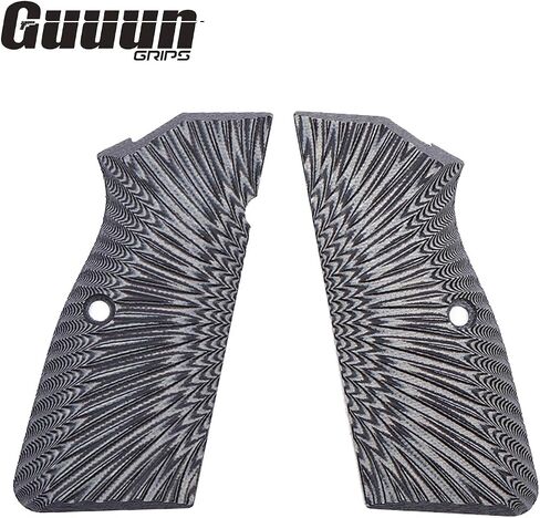 Guuun G10 Grips for Browning Hi Power and Tisas Regent BR9, Sunburst Tactical Texture in Saudi Arabia
