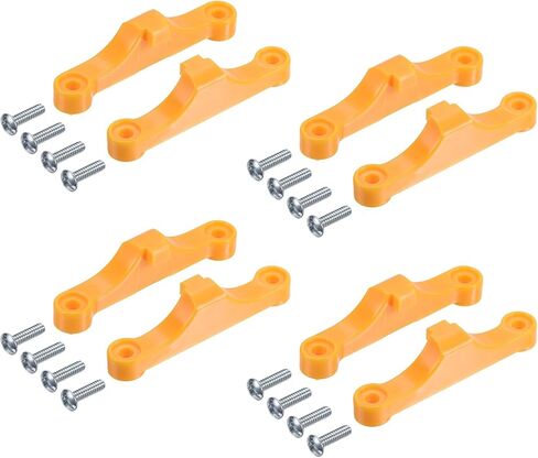 4Set AM5 CPU Cooling Bracket Heatsink Bracket Durable for AM5 Motherboard Socket with 16 Screws Yellow in Saudi Arabia