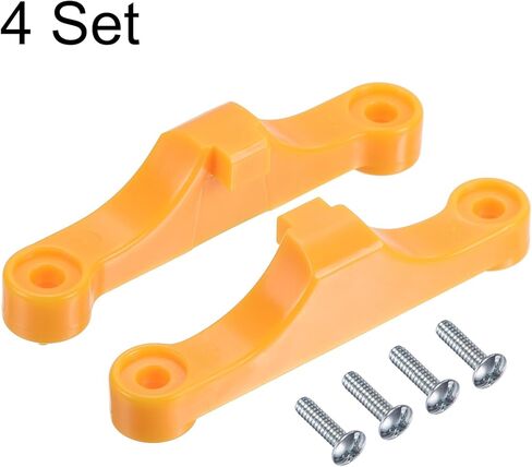 4Set AM5 CPU Cooling Bracket Heatsink Bracket Durable for AM5 Motherboard Socket with 16 Screws Yellow in Saudi Arabia