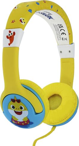 OTL Technologies Baby Shark BS0845 Holiday مع سماعات رأس Oli للأطفال للأعمار من 3 إلى 7 سنوات باللون الأصفر in Kuwait