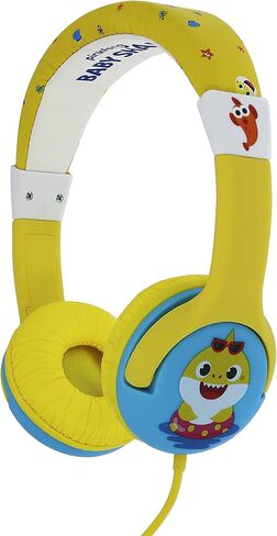 OTL Technologies Baby Shark BS0845 Holiday مع سماعات رأس Oli للأطفال للأعمار من 3 إلى 7 سنوات باللون الأصفر in Kuwait