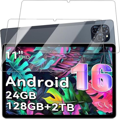 Screen Protector for TABWEE T90 Android 16 Tablet 11 Inch, 9H Tempered Glass Film Anti-Scratch & Anti fingerprint & High Sensitive, 2-Pack in Saudi Arabia