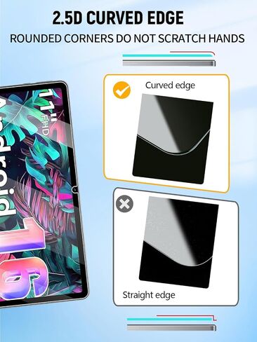 Screen Protector for TABWEE T90 Android 16 Tablet 11 Inch, 9H Tempered Glass Film Anti-Scratch & Anti fingerprint & High Sensitive, 2-Pack in Saudi Arabia