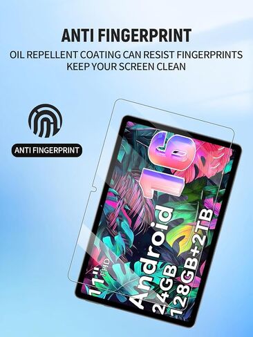 Screen Protector for TABWEE T90 Android 16 Tablet 11 Inch, 9H Tempered Glass Film Anti-Scratch & Anti fingerprint & High Sensitive, 2-Pack in Saudi Arabia