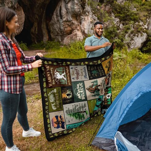 Fishing Gifts for Men, Christmas Fishing Gifts, Funny Fish Gift for Boys, Fish Present for Women Unique, Best Gift for Fisherman, Present Idea for Men Who Love Fishing Blanket 50"X60" in Saudi Arabia