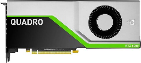 HP NVIDIA Quadro RTX 6000 PCIe 3.0 X16 Graphics Card, 24GB GDDR6 (Renewed) in Saudi Arabia