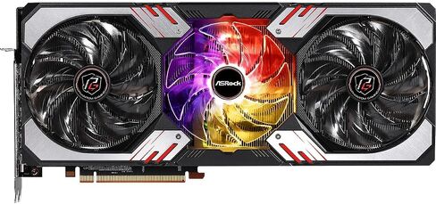Asrock 16GB Radeon RX 6800 XT Phantom Gaming OC Aktiv PCIe 4.0 x16 (البيع بالتجزئة) (متجدد) in Saudi Arabia