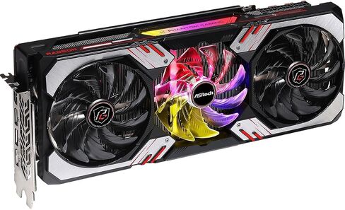 Asrock 16GB Radeon RX 6800 XT Phantom Gaming OC Aktiv PCIe 4.0 x16 (البيع بالتجزئة) (متجدد) in Saudi Arabia