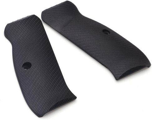 Cool Hand G10 Grips for CZ 75 Full Size, SP-01, 75B BD, Pistol Grips Screws Included, Palm Swell Back Style, Mag Release, Golf Ball Dimple Texture in Kuwait