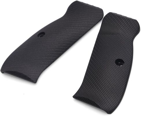 Cool Hand G10 Grips for CZ 75 Full Size, SP-01, 75B BD, Pistol Grips Screws Included, Palm Swell Back Style, Mag Release, Golf Ball Dimple Texture in Kuwait