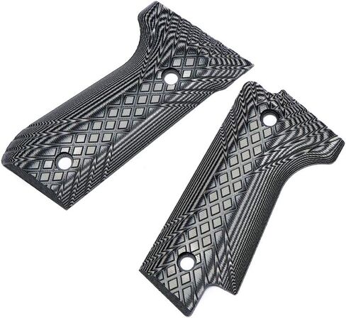 Guuun G10 Grips for Beretta 92S, Crosshatch Texture in Saudi Arabia