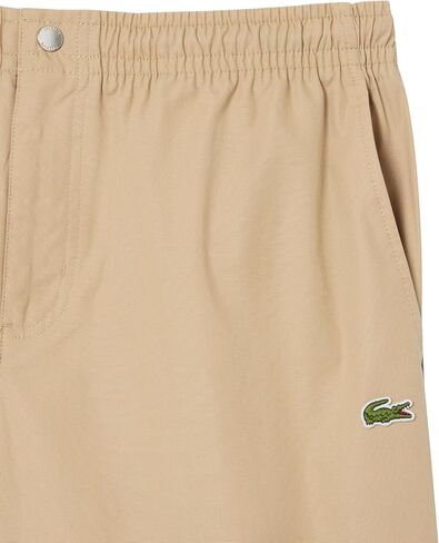 Lacoste Men's Men's Cotton Cotton Poplin shorts ، Black ، X-Large in Saudi Arabia