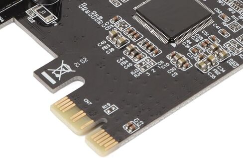 بطاقة محول Drfeify PCIe إلى USB2.0 4 منافذ 480 ميجا بايت في الثانية بطاقة توسيع USB 2.0 سريعة النقل لهيكل سطح المكتب، مناسبة لمقابس PCI Express X1/x4/x8/x16 in Saudi Arabia