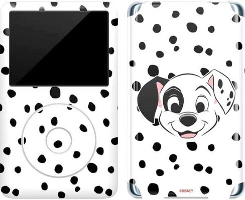 Skinit Decal MP3 Player Skin Compatible with iPod Classic (6th Gen) 80GB - Officially Licensed Disney 101 Dalmatians Patch Portrait Design in Saudi Arabia