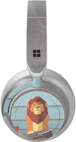 غلاف صوتي من Skinit متوافق مع سماعات Surface - مرخص رسميًا من Disney The Lion King Simba On Pride Rock Design in Saudi Arabia
