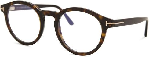 Eyeglasses Tom Ford FT 5504 052 Shiny Classic Havana Acetate Front & Temples, Ro, Dark Havana, 54/19/145 in Saudi Arabia
