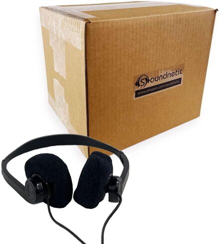 Soundnetic SN06 Bulk Headphones 100 Pack – Disposable Stereo Limited Use Headphones, Black – Affordable for Schools, Testing, Libraries in Saudi Arabia