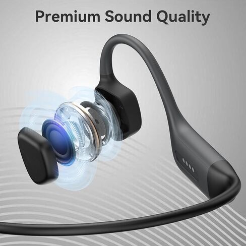Swimming Bone Conduction Headphones,Waterproof IP68,Bluetooth 5.4, Built-in 32GB TF Swimming Headphones Underwater Music Player (Orange) in Saudi Arabia