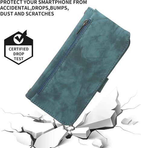 Asuwish Phone Case for Motorola Moto One 5G Ace/G G5 2021 Wallet Cell Cover with Tempered Glass Screen Protector Strap Flip Card Holder MotoOne 1 One5G UW Ace 6.7 XT2113-3 XT2113-5 Women Men Black in Kuwait