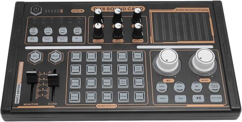بطاقة الصوت Dpofirs Sound Board بمرافقة DJ18 في الأضواء الملونة in Saudi Arabia