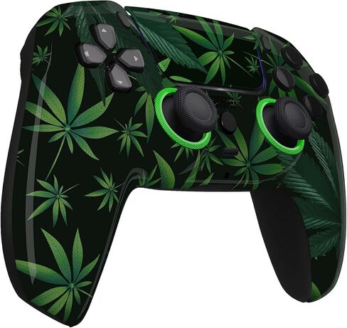 Custom Controllerzz Weeds Controller & Case Bundle – Includes Custom Wireless Controller for PS5, PC & Controller Stand in Kuwait