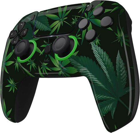 Custom Controllerzz Weeds Controller & Case Bundle – Includes Custom Wireless Controller for PS5, PC & Controller Stand in Kuwait