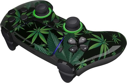Custom Controllerzz Weeds Controller & Case Bundle – Includes Custom Wireless Controller for PS5, PC & Controller Stand in Kuwait