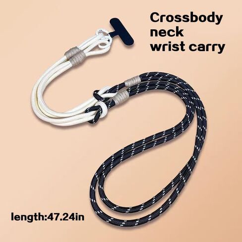 الهاتف الحبل حبل حبل حزام مع علامة التبويب حبل 3 في 1 قابل للتعديل الكتف Crossbody حبل الرقبة الحبل حزام المعصم للنساء الرجال السفر عطلة الهاتف مكافحة سرقة لوازم الهاتف المحمول الملحقات in Kuwait