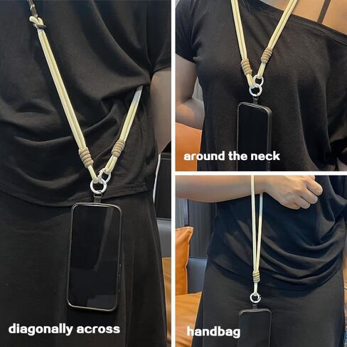 الهاتف الحبل حبل حبل حزام مع علامة التبويب حبل 3 في 1 قابل للتعديل الكتف Crossbody حبل الرقبة الحبل حزام المعصم للنساء الرجال السفر عطلة الهاتف مكافحة سرقة لوازم الهاتف المحمول الملحقات in Kuwait