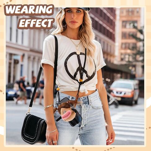 17 سم دمية الهاتف الحبل Crossbody للنساء والمراهقين مع حزام الهاتف قابل للتعديل مضاد للسرقة وحامل الهاتف لجميع الهواتف in Saudi Arabia