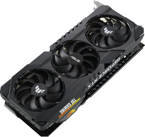 بطاقة رسومات ASUS TUF Gaming NVIDIA GeForce RTX 3060 V2 OC Edition (PCIe 4.0، 12GB GDDR6، HDMI 2.1، DisplayPort 1.4a، محامل مروحة كروية مزدوجة، شهادة من الدرجة العسكرية، GPU Tweak II) (متجددة) in Saudi Arabia
