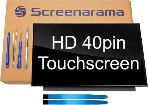 استبدال شاشة SCREENARAMA الجديدة لجهاز HP Chromebook 14A-CA0130WM 14A-CA0190WM، OnCell Touch، HD 1366x768، لامعة، شاشة LCD LED مع أدوات in Saudi Arabia